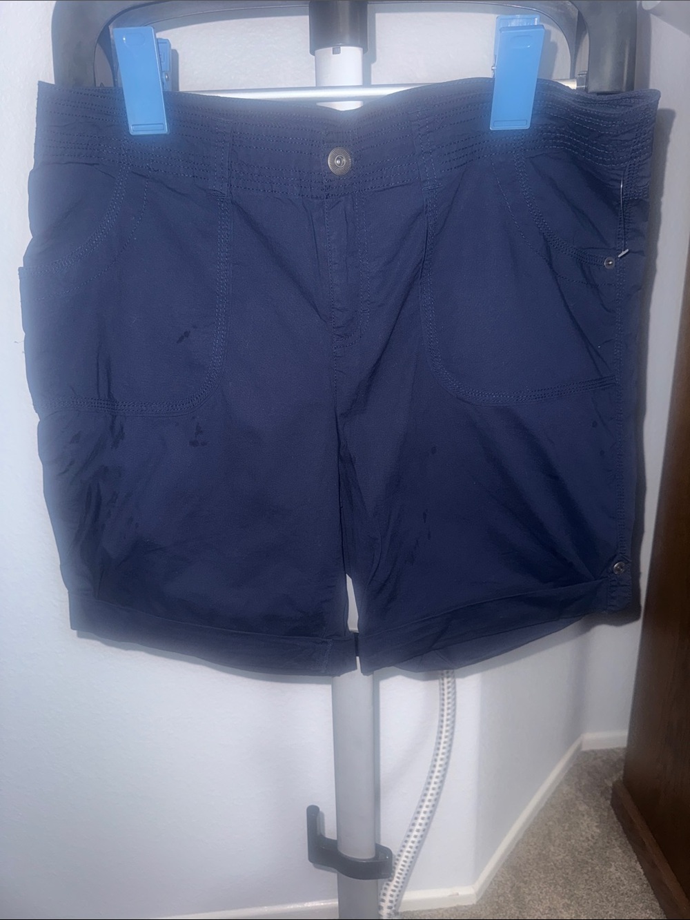 INC International Concepts Navy Women's Bermuda Shorts